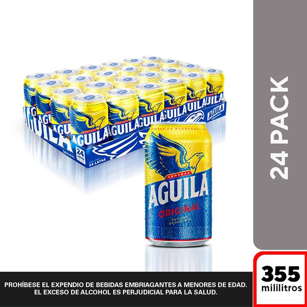 Aguila lata 355 cc x 24