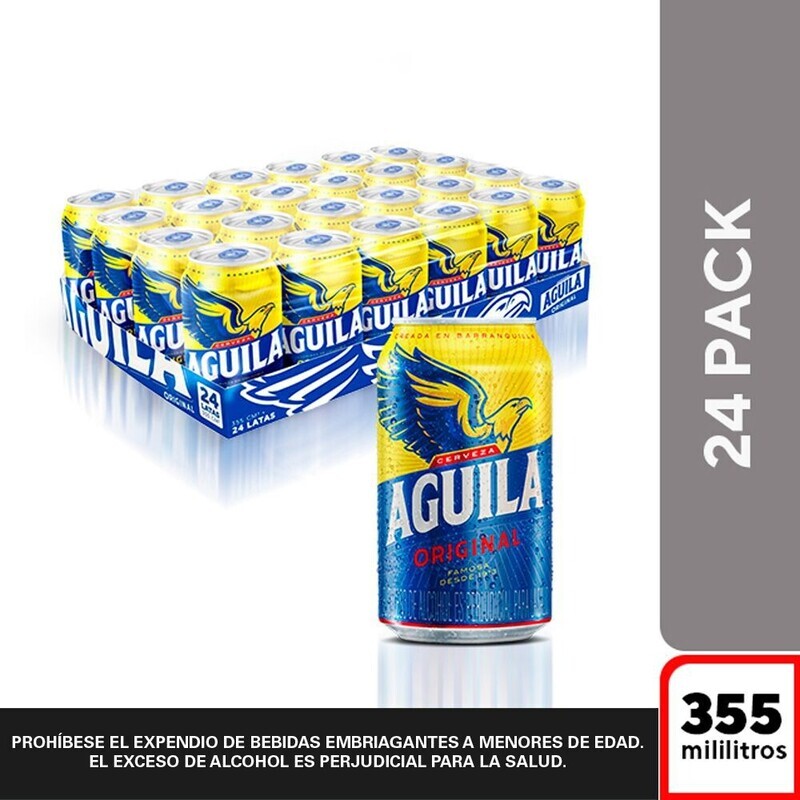 Aguila lata 355 cc x 24