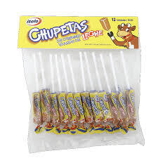 Chupeta De Leche x 12