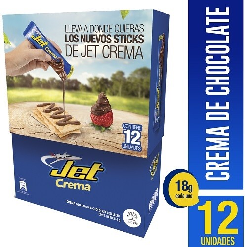Jet Crema Sobre x 12