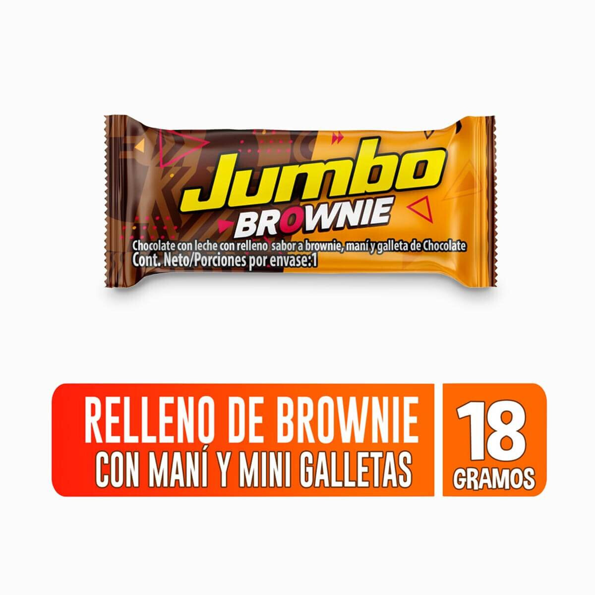 JUMBO BROWNIE MINI 18 GR
