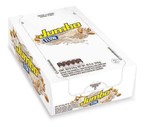 Jumbo Flow Blanca 48gr x12