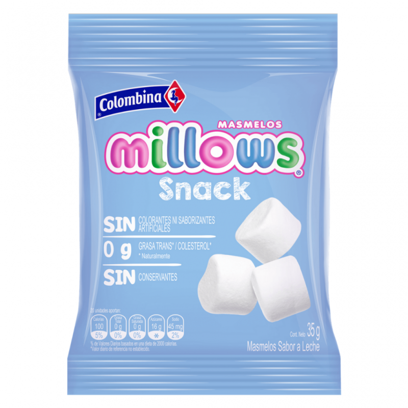 MILLOWS SNACK X 35 GR