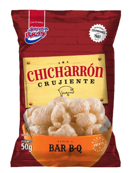 Chicharron Crujiente bbq Super Rica
