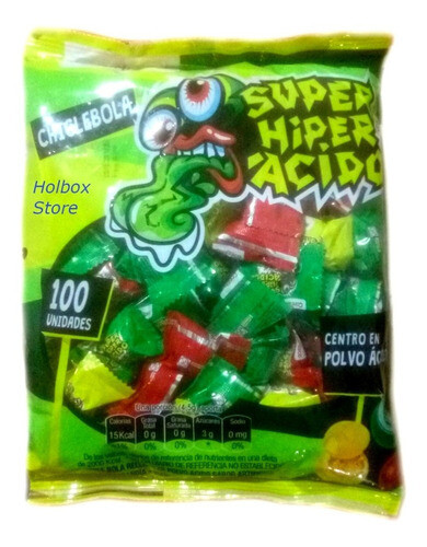 Chicle hiper Acido SHA X 100