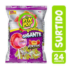 Pin Pop gigante Surtido x 24