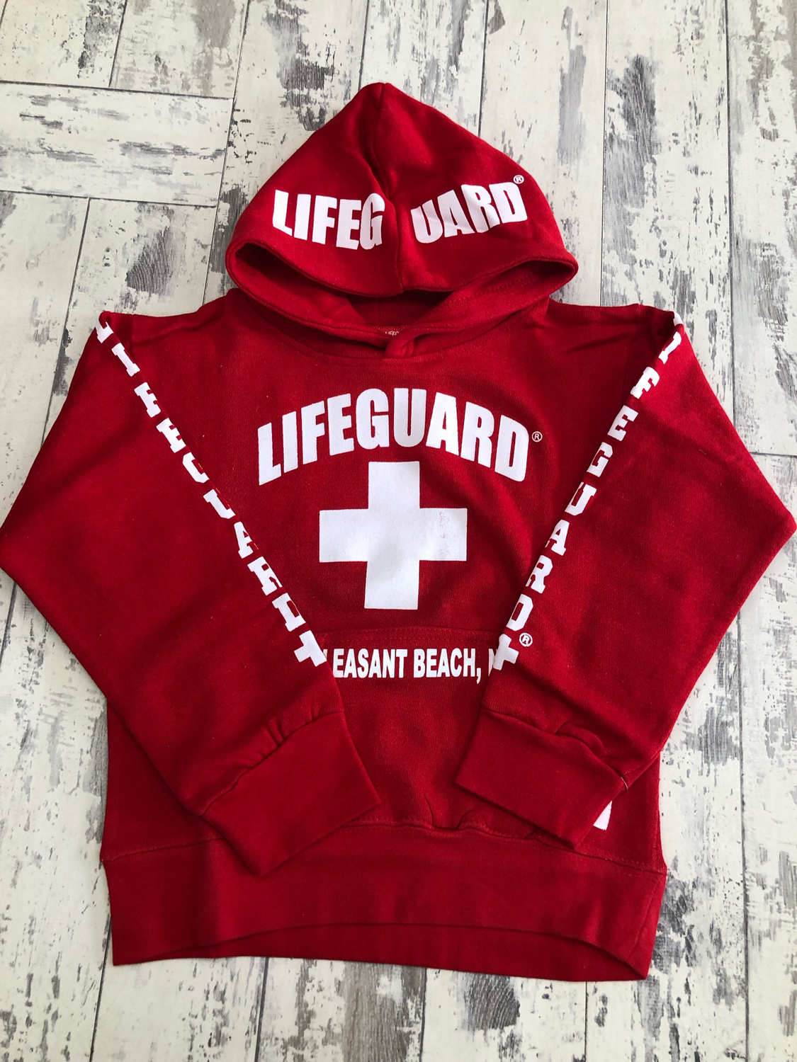 Youth Point Pleasant Beach Lifeguard Hoodie Youth Point Pleasant Beach Lifeguard Hoodie
