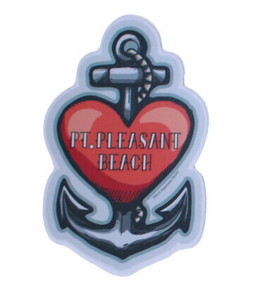 Sticker Heart Anchor Point Pleasant Beach
