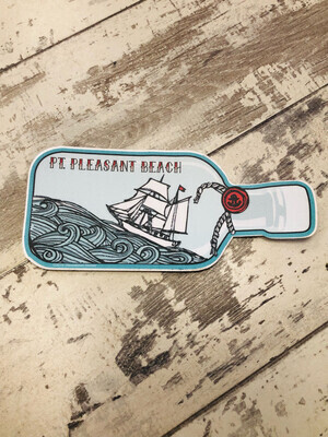 Sticker Ship in a Bottle Point Pleasant Beach
