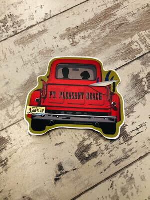 Sticker surf truck Point Pleasant Beach