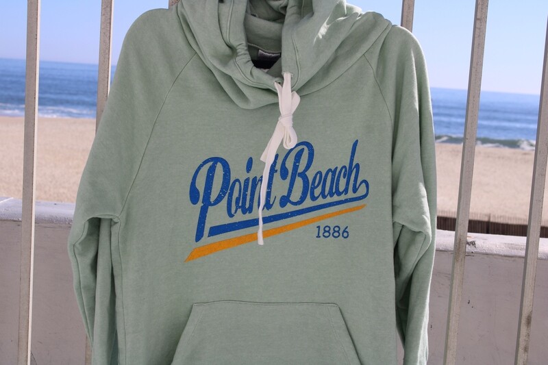 Point Pleasant Beach Snuggly Neck Adult Hoodie