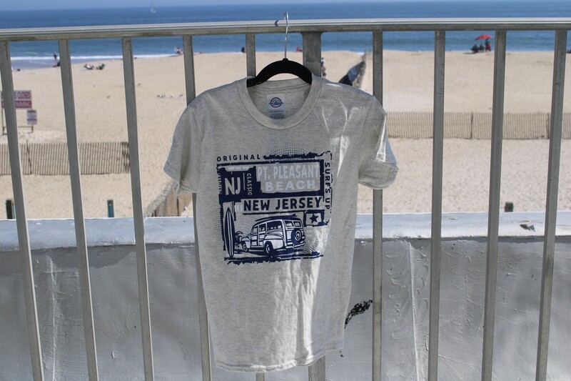 Point Plesant Beach Sidewall Youth T-Shirt