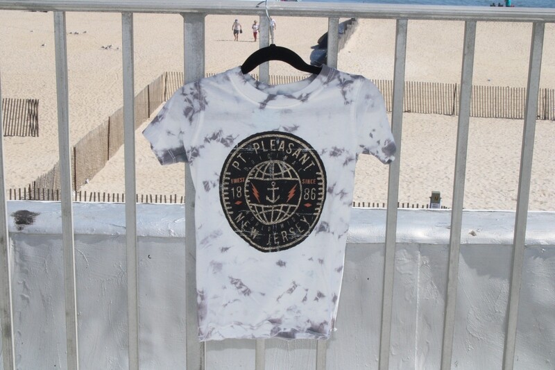 Point Pleasant Beach Tie Dye Print Youth T-Shirt