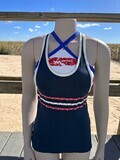 Junior American Flag Tank Top