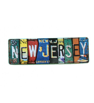 New Jersey License Plate Magnet