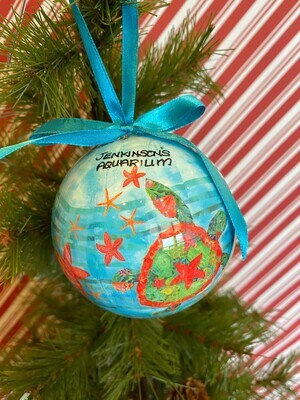 Sea Turtle Ball Ornament