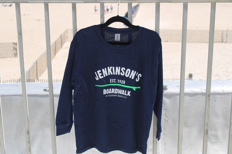 Jenkinson&#39;s Surfboard Youth Long Sleeve T-Shirt