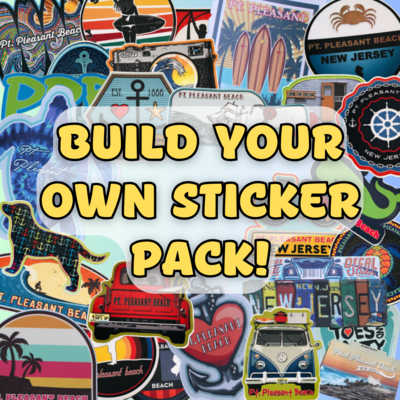 Build Your Own Sticker Pack! Jenkinson&#39;s Boardwalk, Point Pleasant Beach, NJ