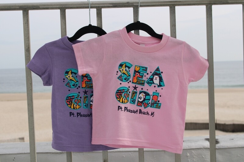 Sea Girl Infant and Toddler Tee