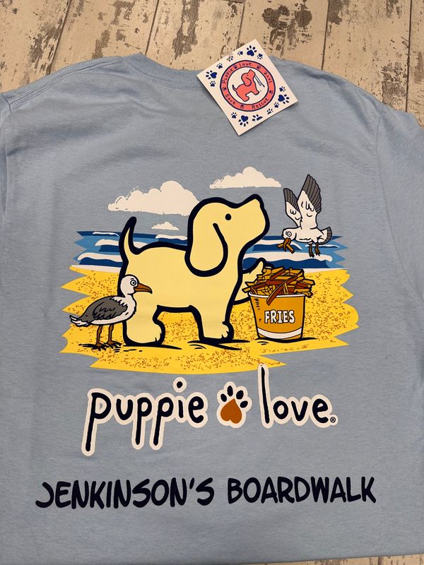 Puppie Love Jenkinson&#39;s Boardwalk Adult T-Shirt