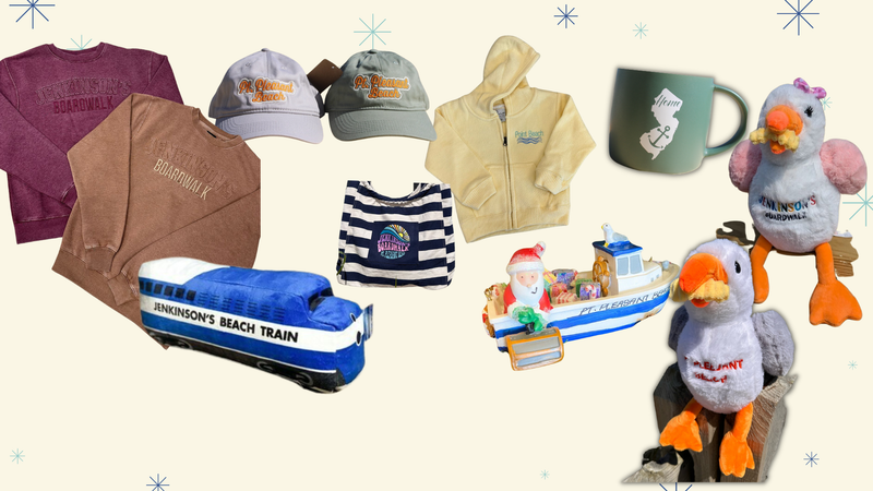 Apparel, Souvenirs, Hats, Ornaments, &amp; More!