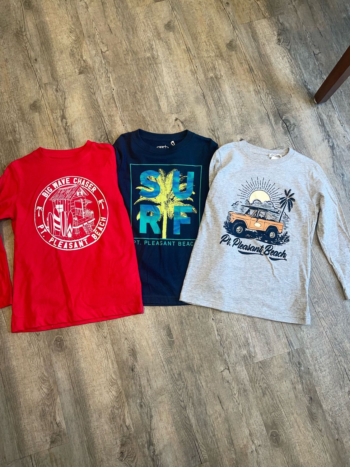 Youth Beach Theme Long Sleeve T-Shirts Youth Beach Theme Long Sleeve T-Shirts