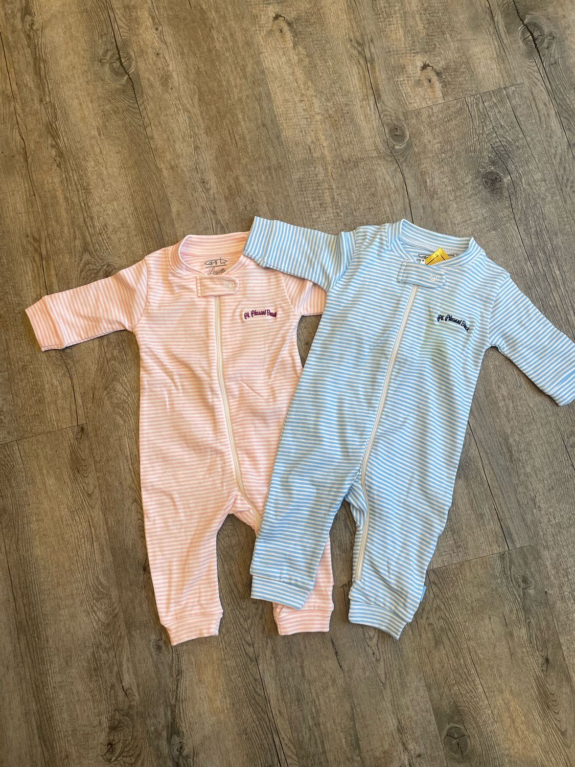 Striped Nautical Onesie
