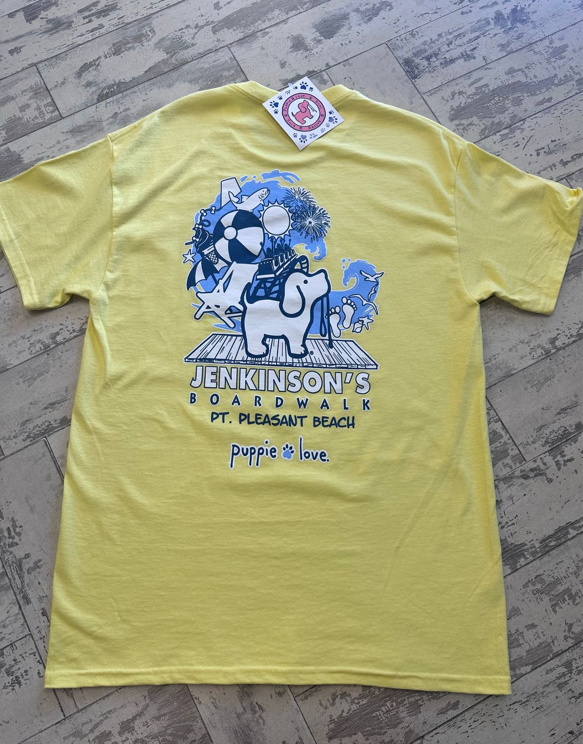 Puppie Love Jenkinson&#39;s Boardwalk Adult T-Shirt