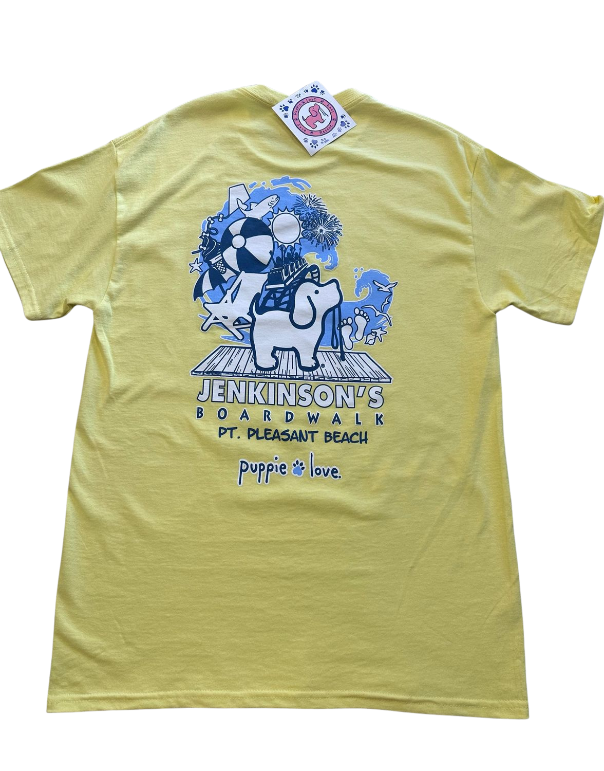 Puppie Love Jenkinson&#39;s Boardwalk Adult T-Shirt