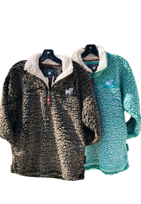 Puppie Love Sherpa Adult 1/4 Zip
