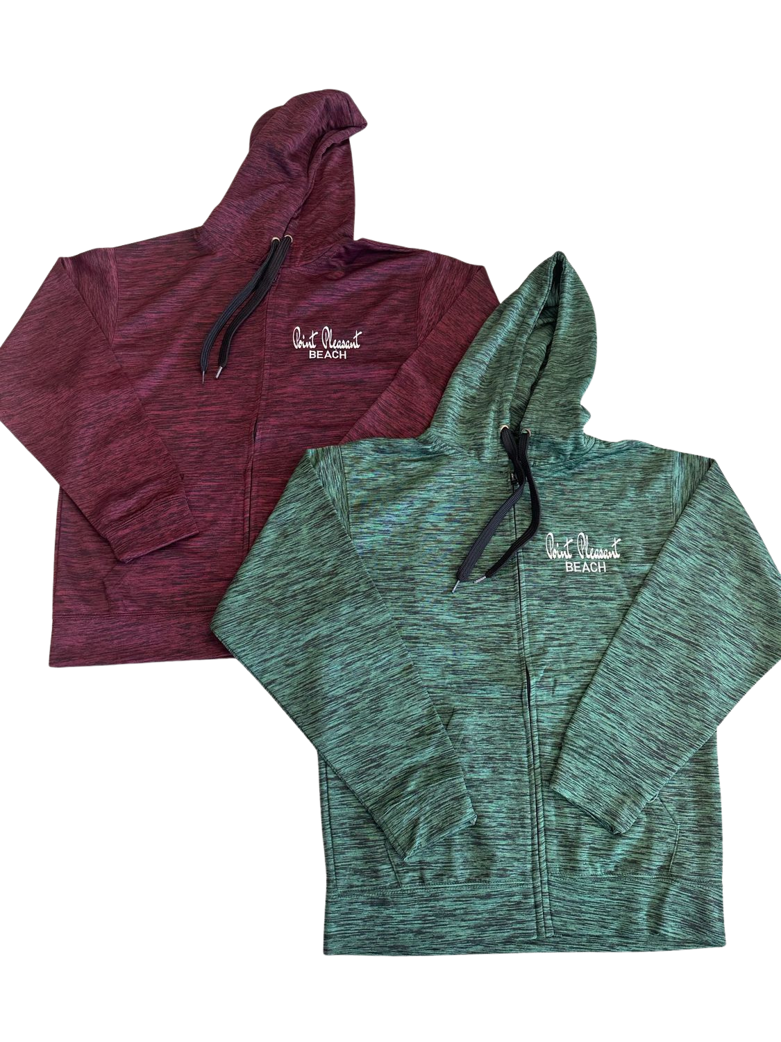 Point Pleasant Beach Adult Zip Hoodie
