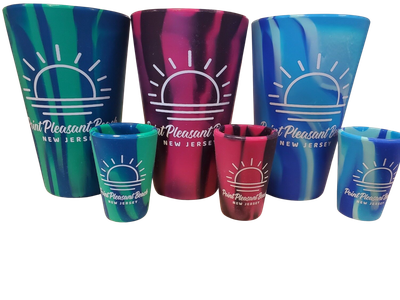 Silicone Point Pleasant Beach Shot Glass