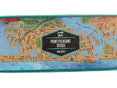 Point Pleasant Beach Map Magnet