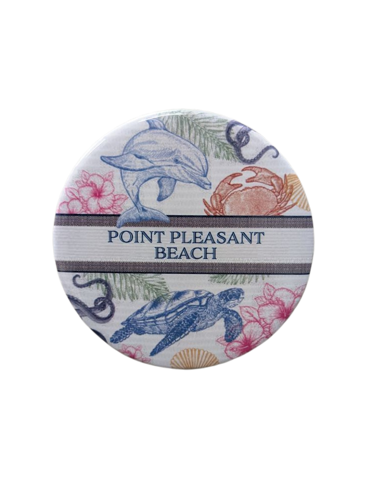 Diora Print Round Magnet