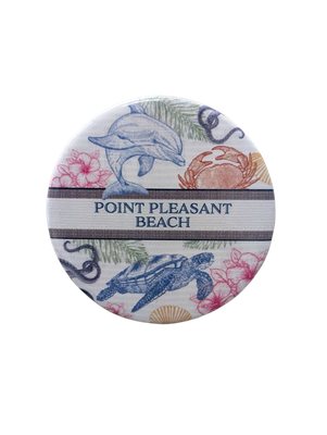 Diora Print Round Magnet