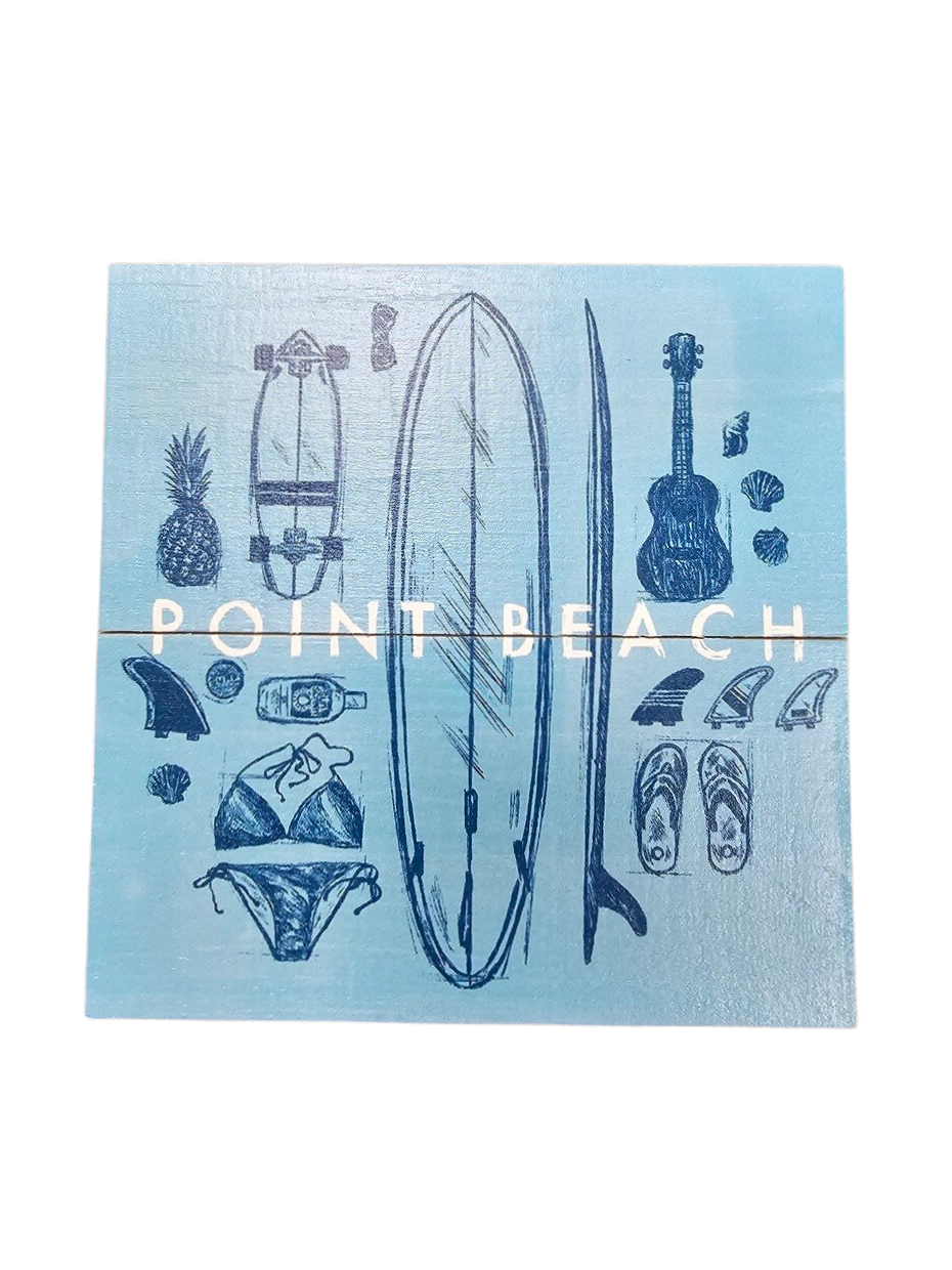 Hanging Sign - Sketch - Point Beach