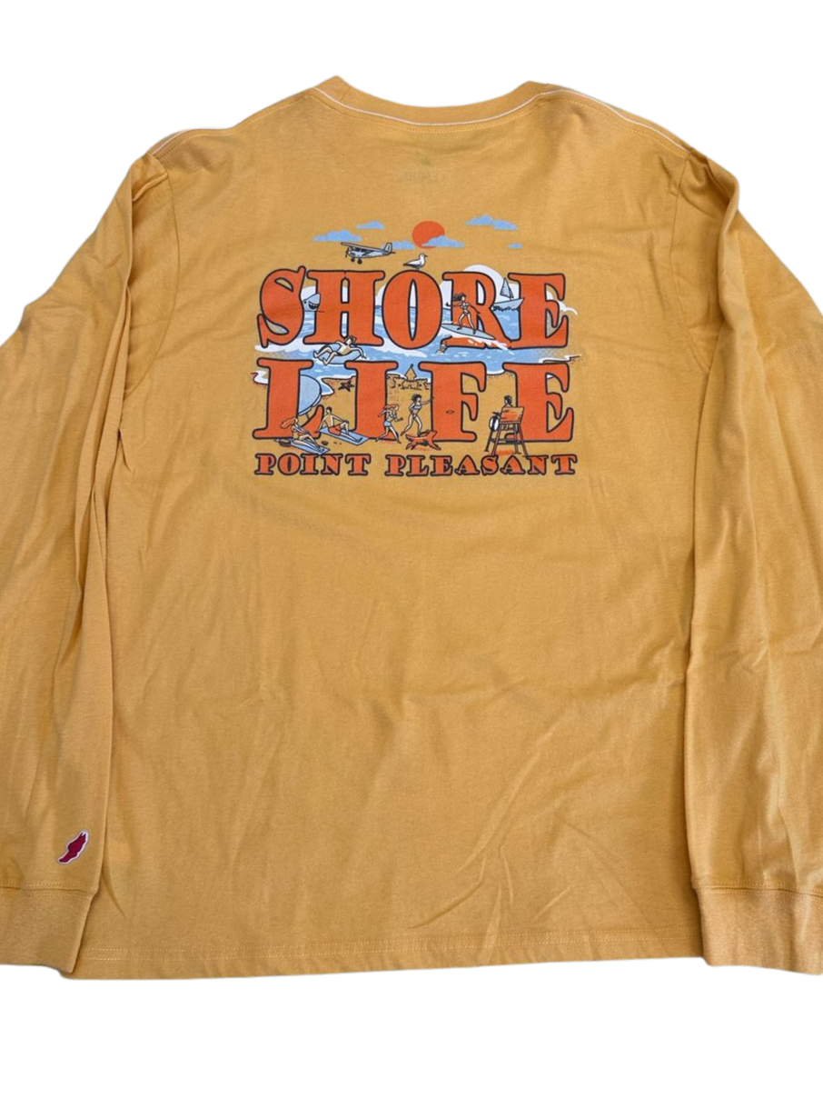 Shore Life Point Pleasant Adult T-Shirt