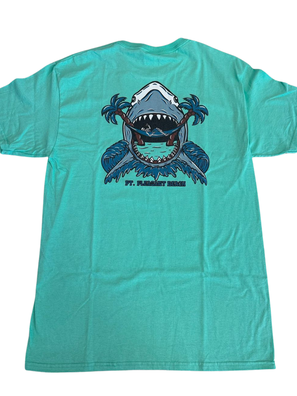 Point Pleasant Beach Shark Adult T-Shirt