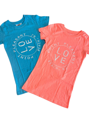 Point Pleasant Beach Love Junior T-Shirt