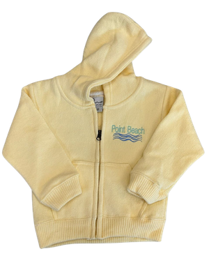 Nantucket Point Beach Zip Infant Hoodie