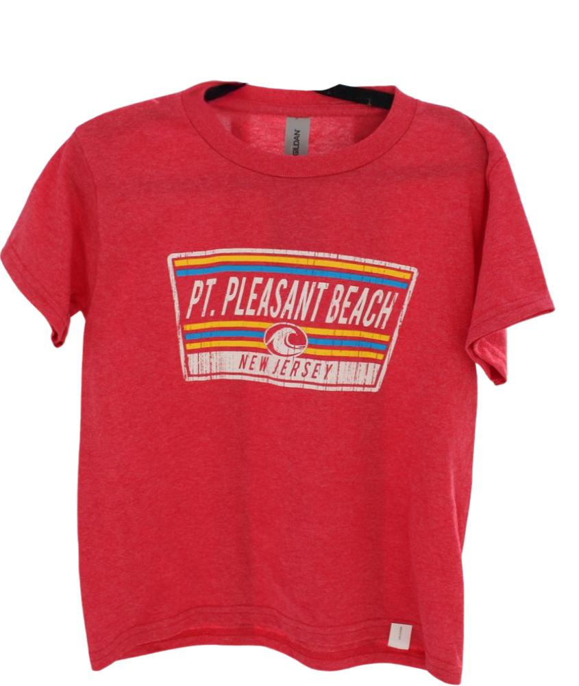 Youth Point Pleasant Beach Patch T-Shirt