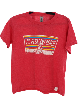 Youth Point Pleasant Beach Patch T-Shirt