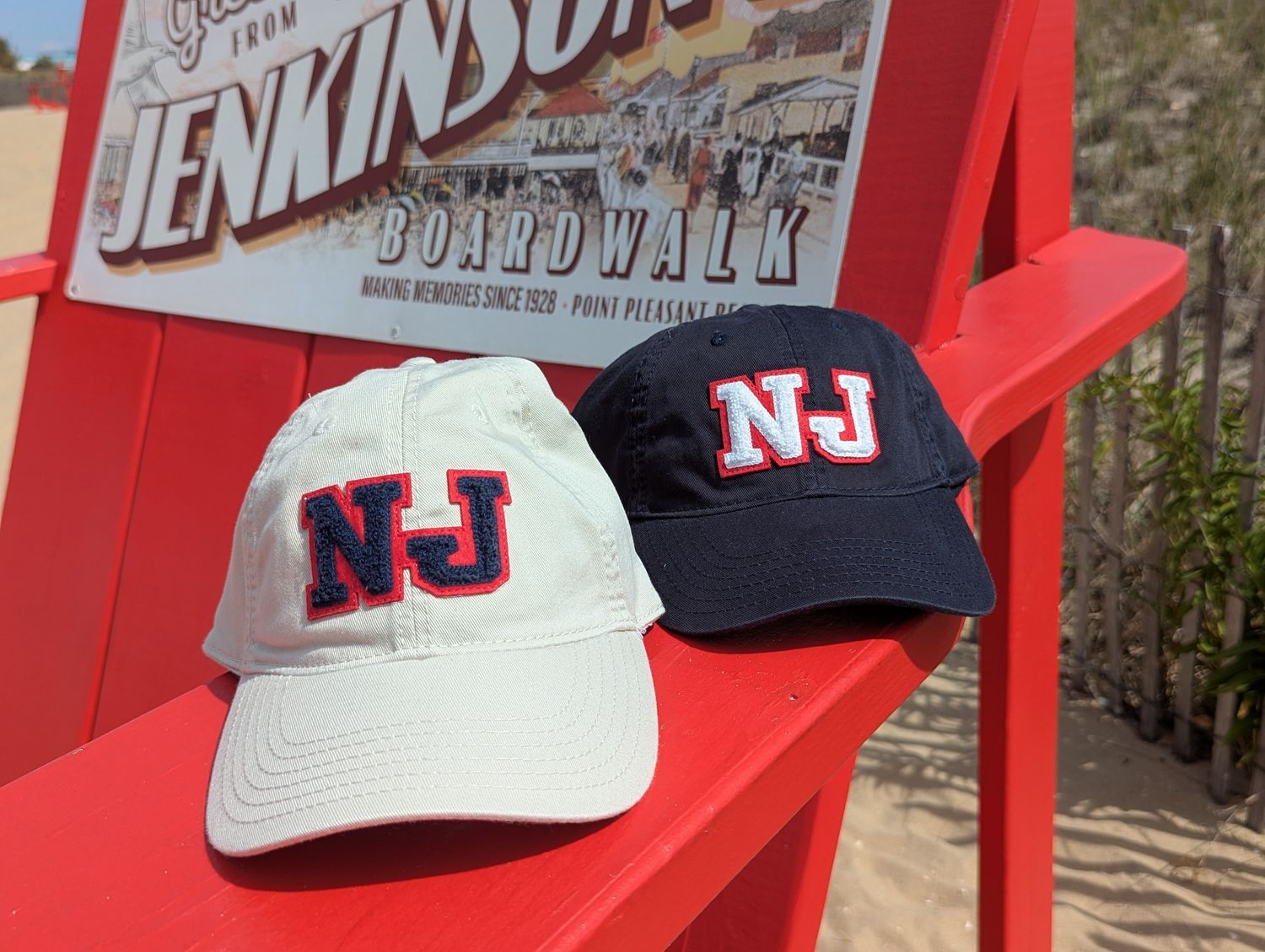NJ Chenille Patch Hat