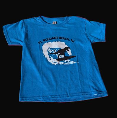 Youth T-Rex Surfing Tee
