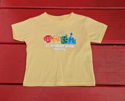 Toddler Hollow Word Beach Tee