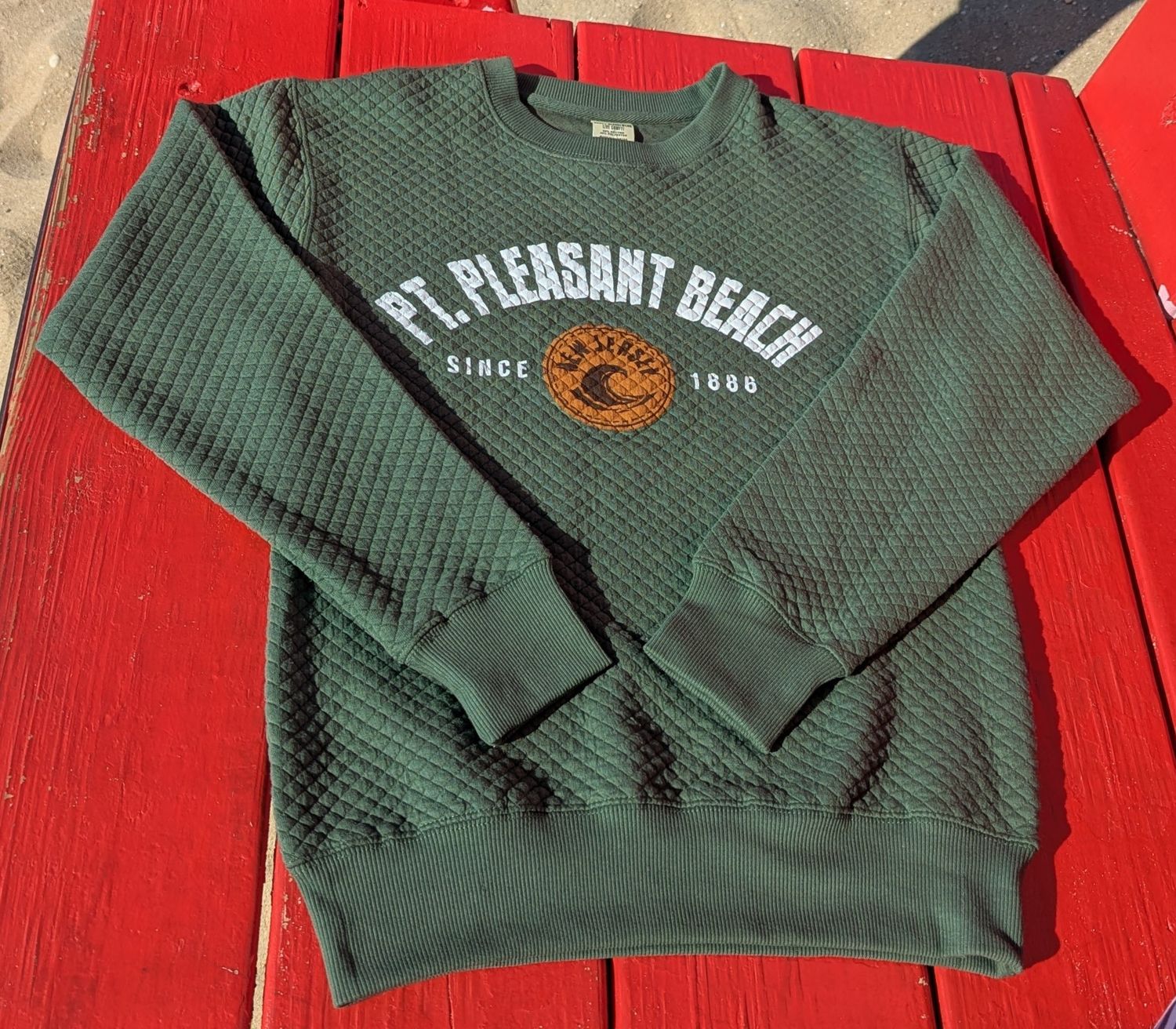 Quilt Patch Crewneck