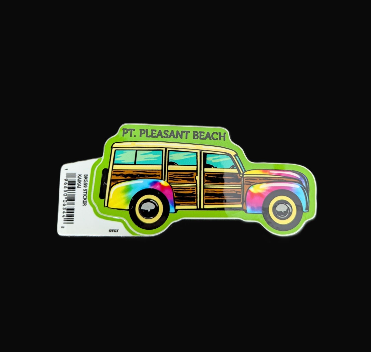 Sticker Pt. Pleasant Beach Woody Wagon