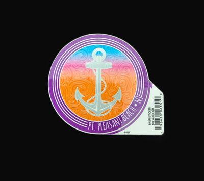 Sticker Pt. Pleasant Beach Anchor