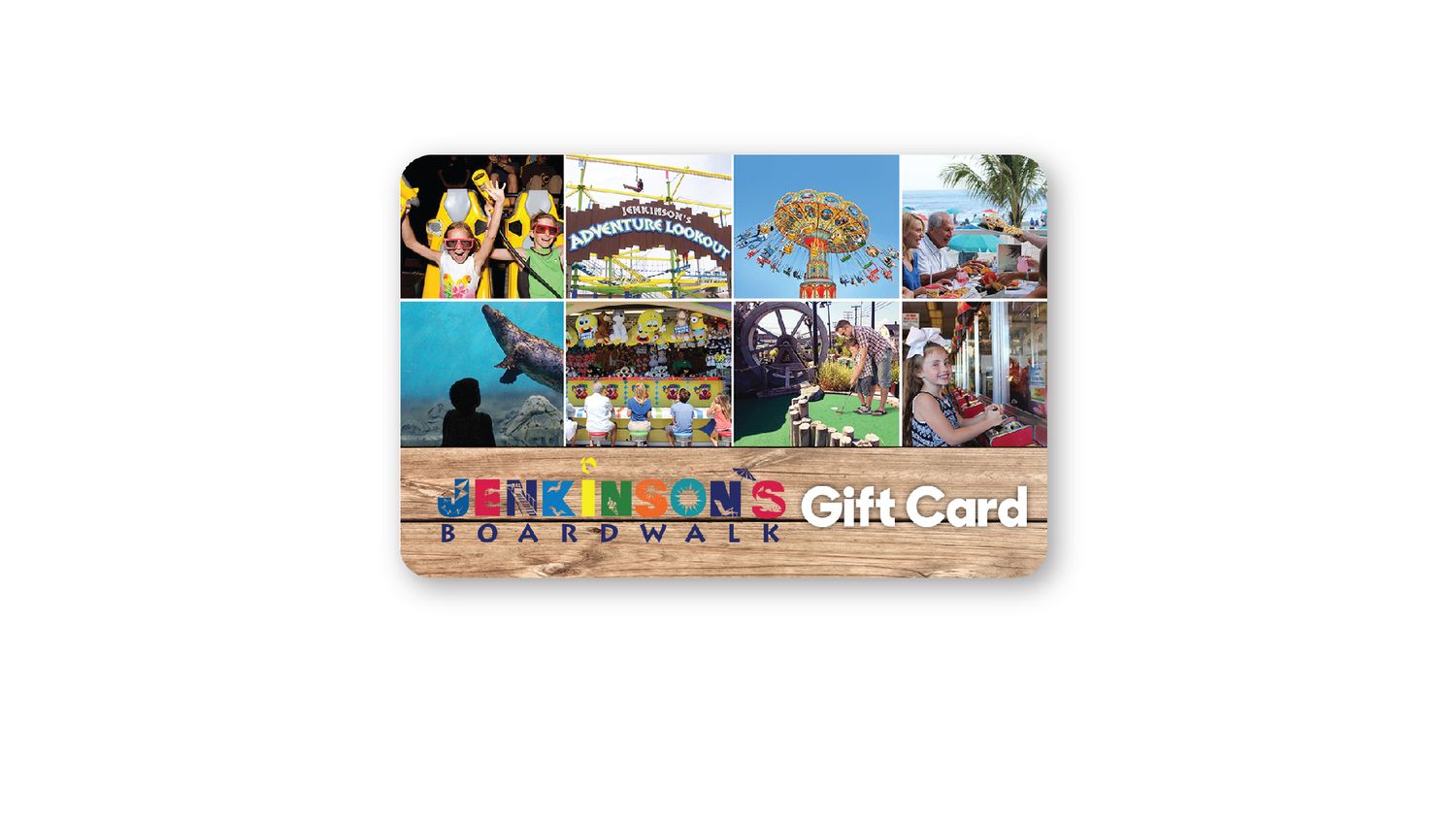 Jenkinson&#39;s Boardwalk Gift Cards $25-$100