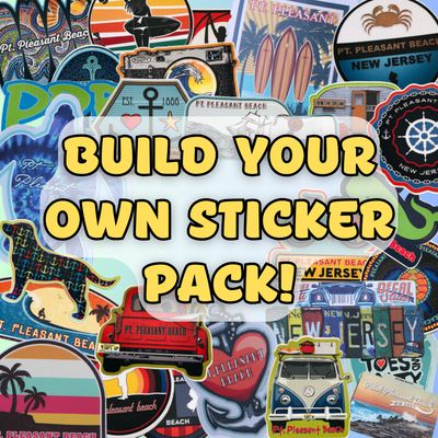 Build Your Own Sticker Pack! Build Your Own Sticker Pack! Jenkinson's Boardwalk, Point Pleasant Beach, NJ
